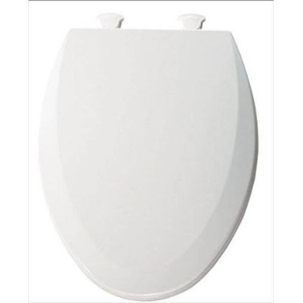 Church Seat Church Seat 1500EC 390 Lift-Off Elongated Closed Front Toilet Seat in Cotton White 1500EC 390